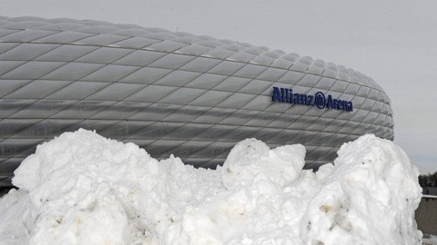 Trận Bayern vs Union Berlin bất ngờ bị hoãn bởi thời tiết