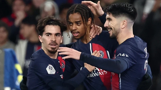 Bradley Barcola tỏa sáng, đem lại chiến thắng cho PSG