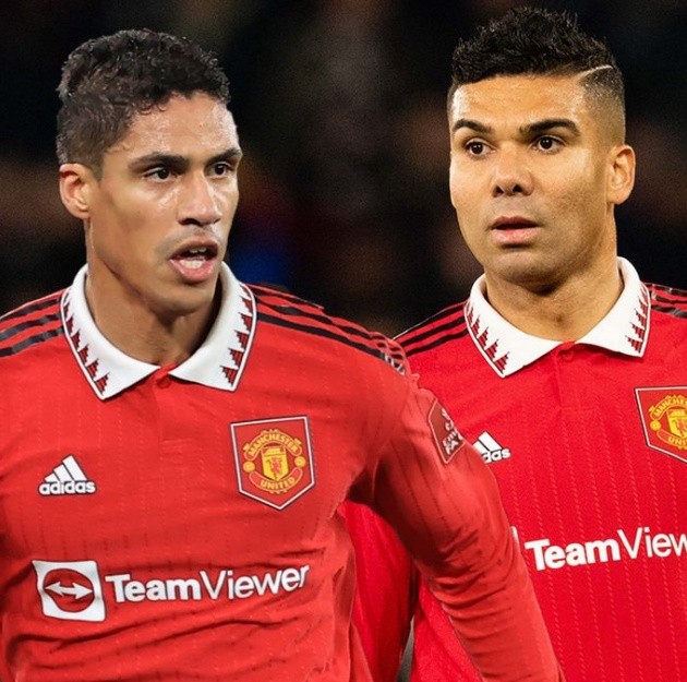 Thực hư Man United đã sẵn sàng đẩy Casemiro và Varane ra đi?