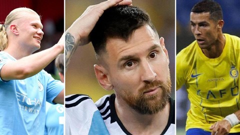 Top 100 cầu thủ hay nhất 2023: Messi trượt top 5, Ronaldo vắng mặt